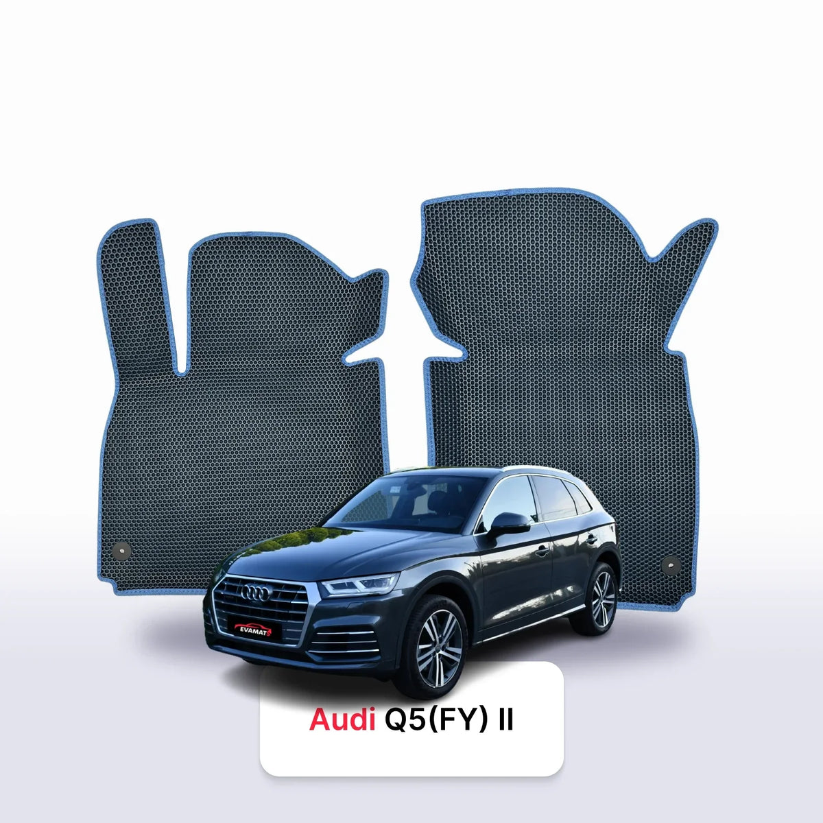 Tappetini 3D EVA per Audi Q5(FY) 2 gen pre-restyling 2016-2020 anni SUV