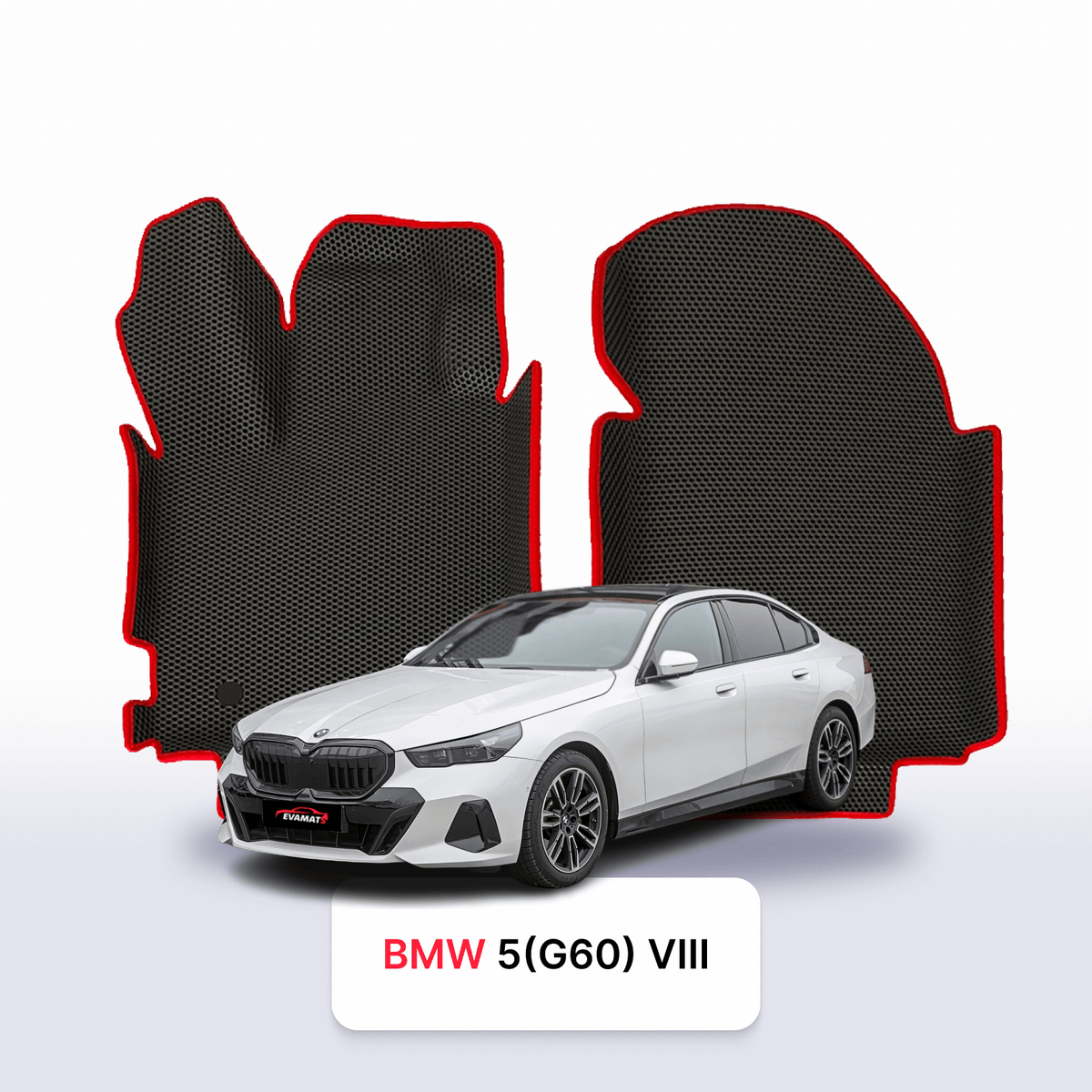 Tappetini 3D EVA per BMW 5 (G60) 8 gen 2023-2028 anni BERLINA