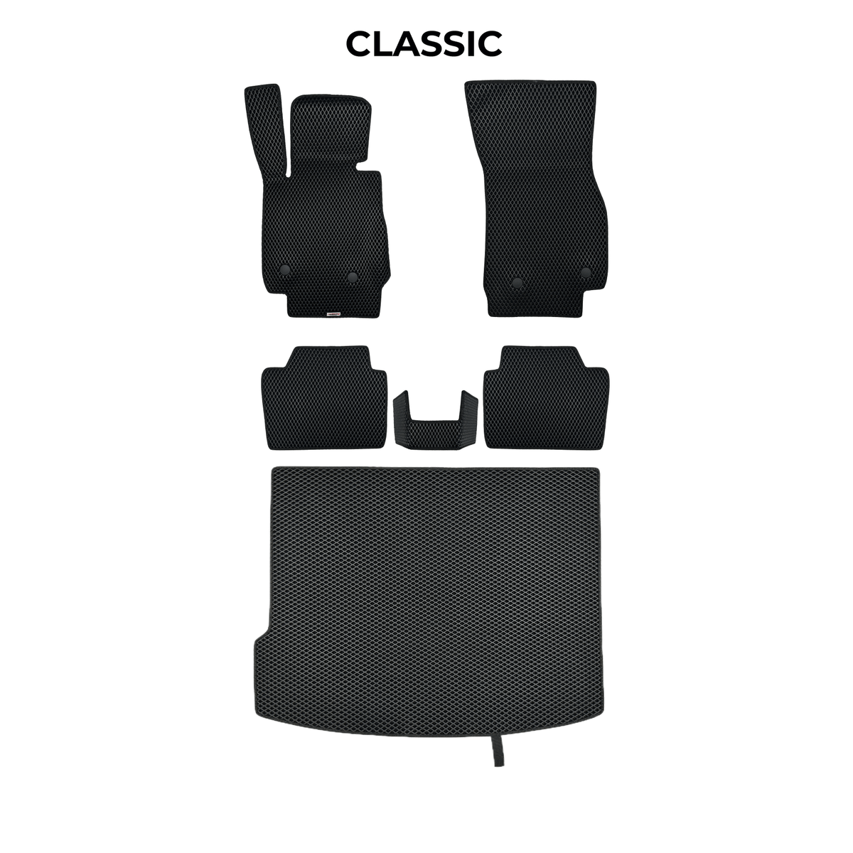 Tappetini 3D EVA per Volvo C70 1 gen 1997-2005 anni CABRIO