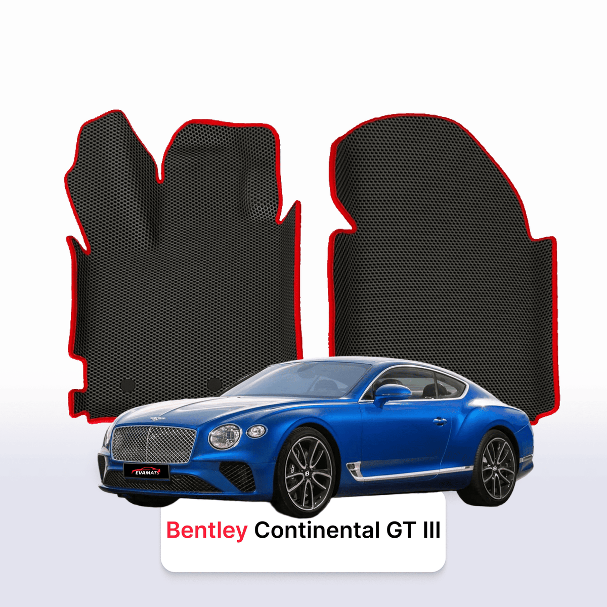 Tappetini 3D EVA per Bentley Continental GT 3 gen 2018-2028 anni COUPÉ