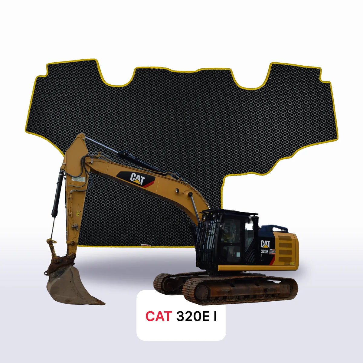 Tappetini 3D EVA per CAT 320E 1 gen 2012-2018 anni ESCAVATORE