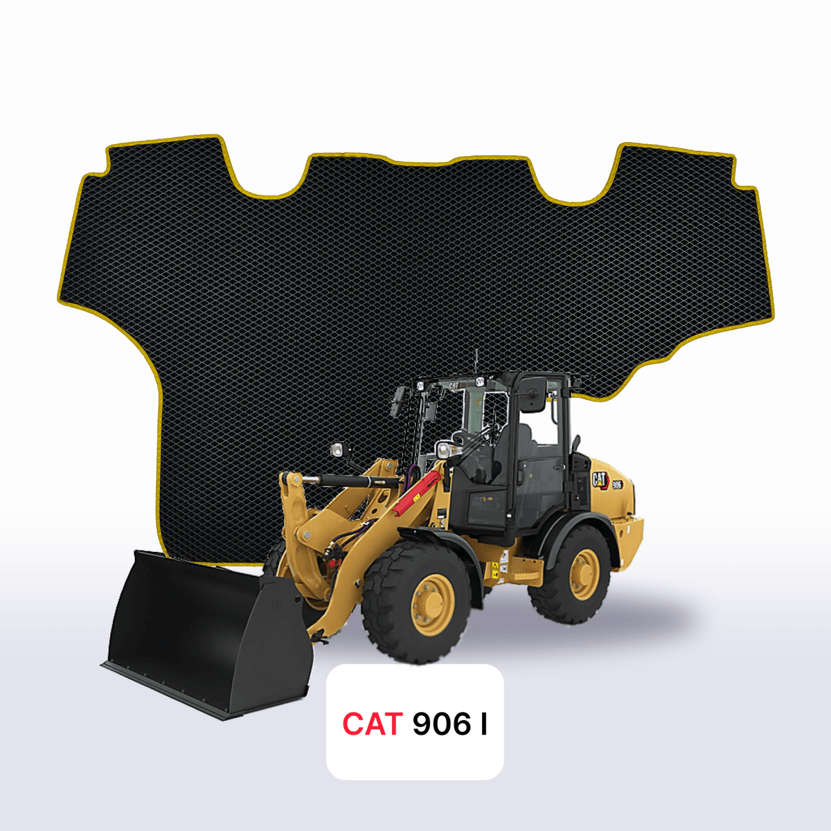 Tappetini 3D EVA per CAT 906 1 gen 2005-2028 anni ESCAVATORE