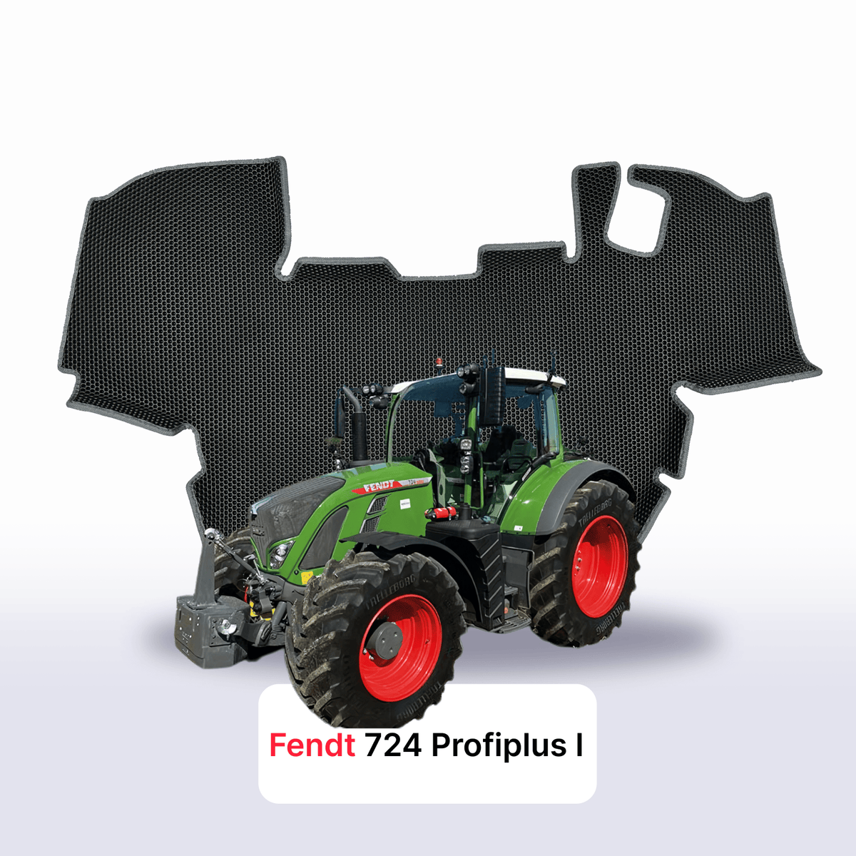 Tappetini 3D EVA per Fendt 724 Profiplus 1 gen 2015-2021 anni TRATTORE