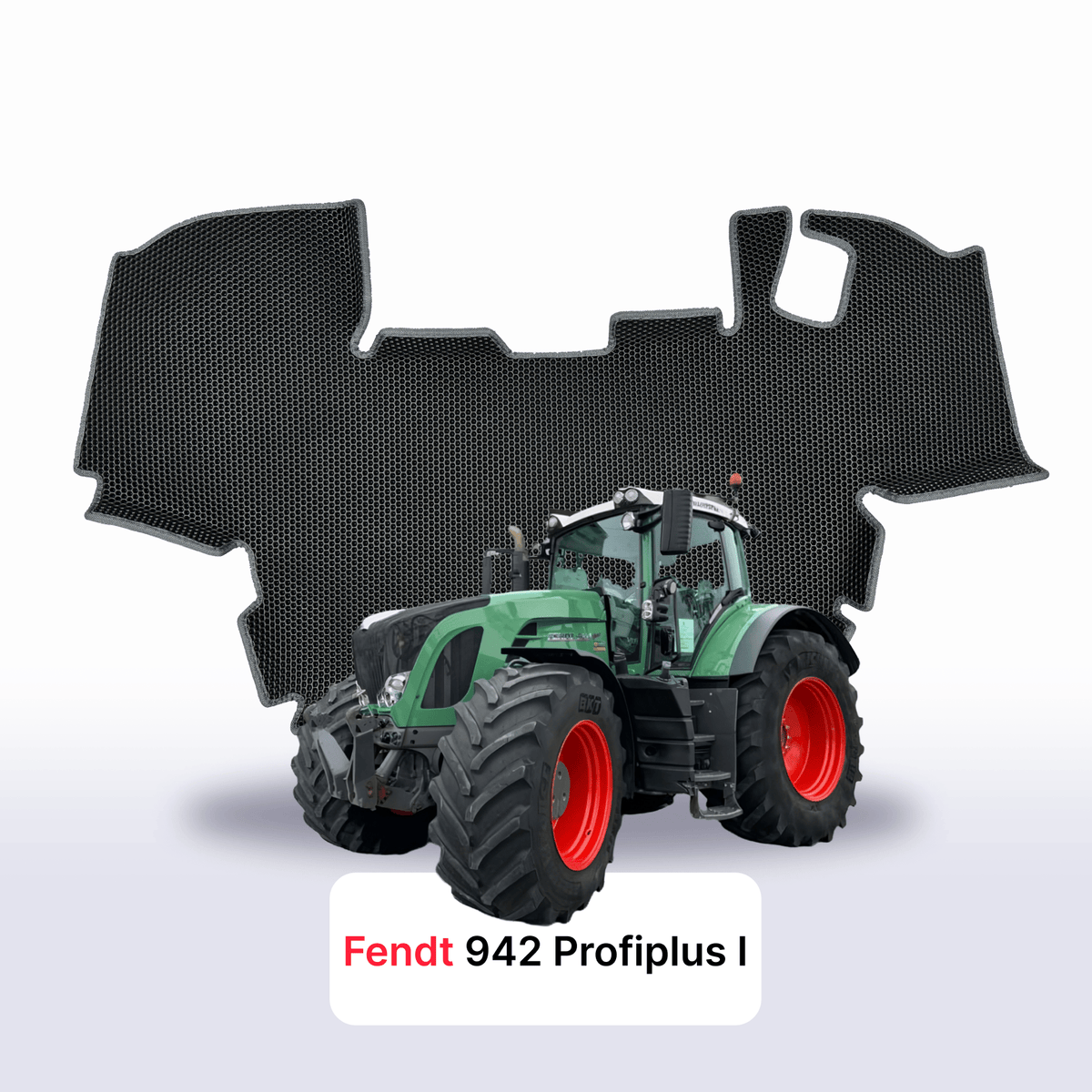 Tappetini 3D EVA per Fendt 942 Profi Plus 2019-2028 anni TRATTORE
