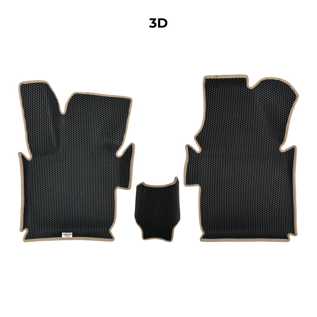 Tappetini 3D EVA per Fiat 500E 3 gen 2020-2028 anni HATCHBACK ELETTRICA 3 porte CABRIO
