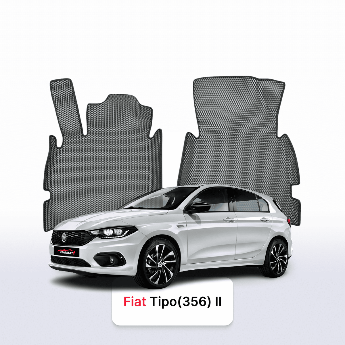 Tappetini 3D EVA per Fiat Tipo(356) 2 gen 2015-2026 anni HATCHBACK 5 porte