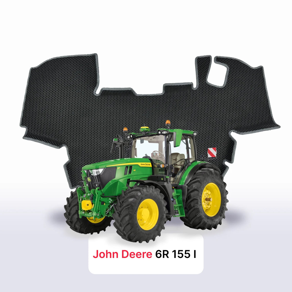 Tappetini 3D EVA per John Deere 6R 155 1 gen 2021-2024 anni TRATTORE