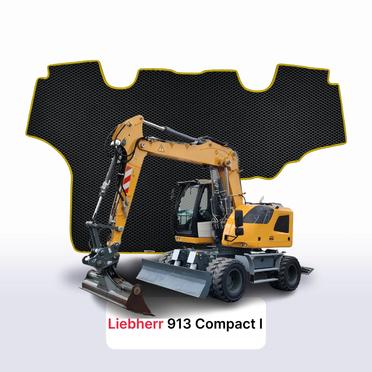 Tappetini 3D EVA per Liebherr 913 Compact 1 gen 2019-2027 anni ESCAVATORE