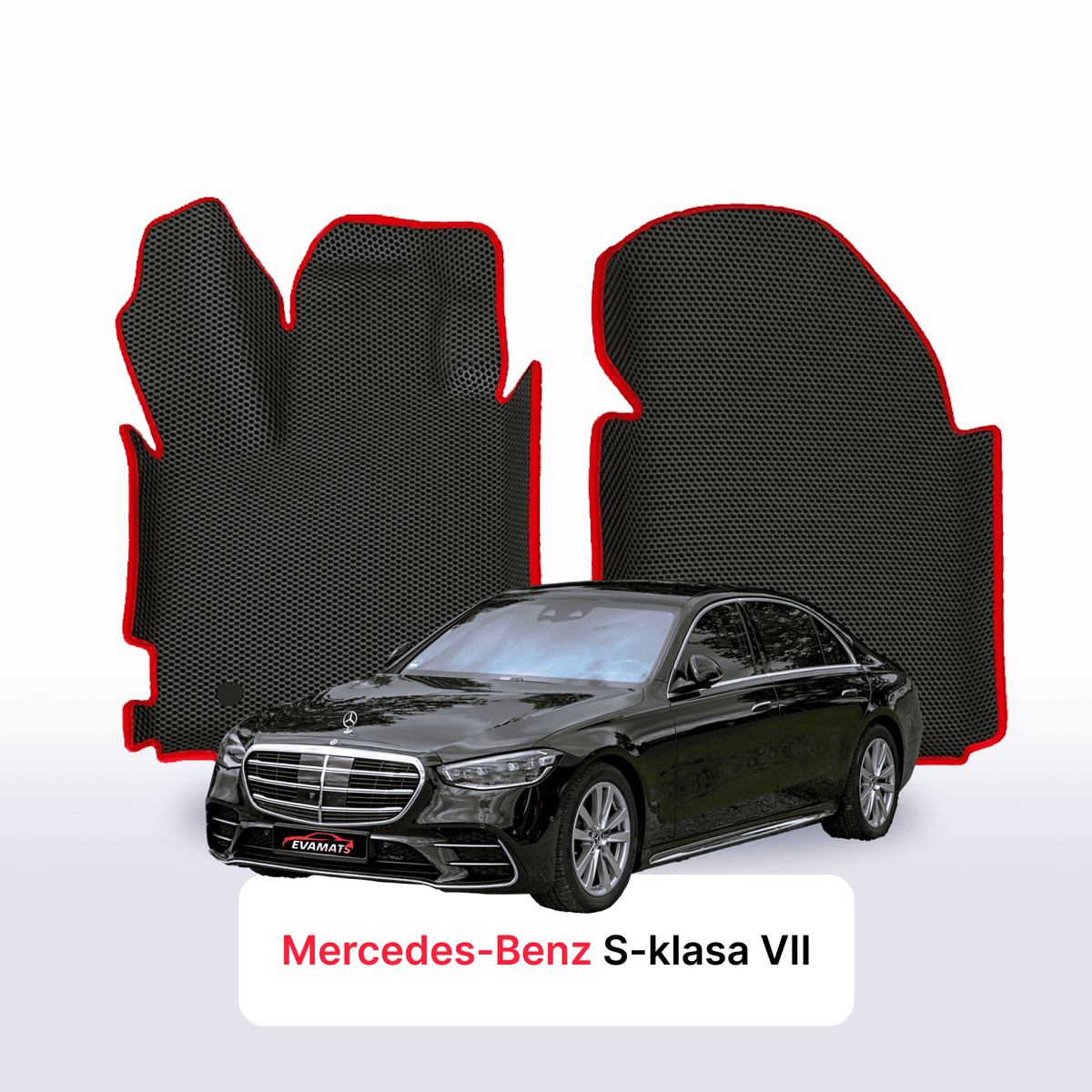 Tappetini 3D EVA per Mercedes-Benz Classe S 7 gen (W223) 2020-2027 anni BERLINA