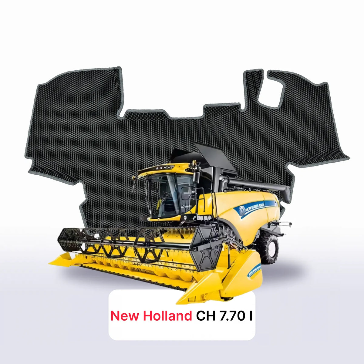 Tappetini 3D EVA per New Holland CH 7.70 1 gen 2020-2026 anni TRATTORE