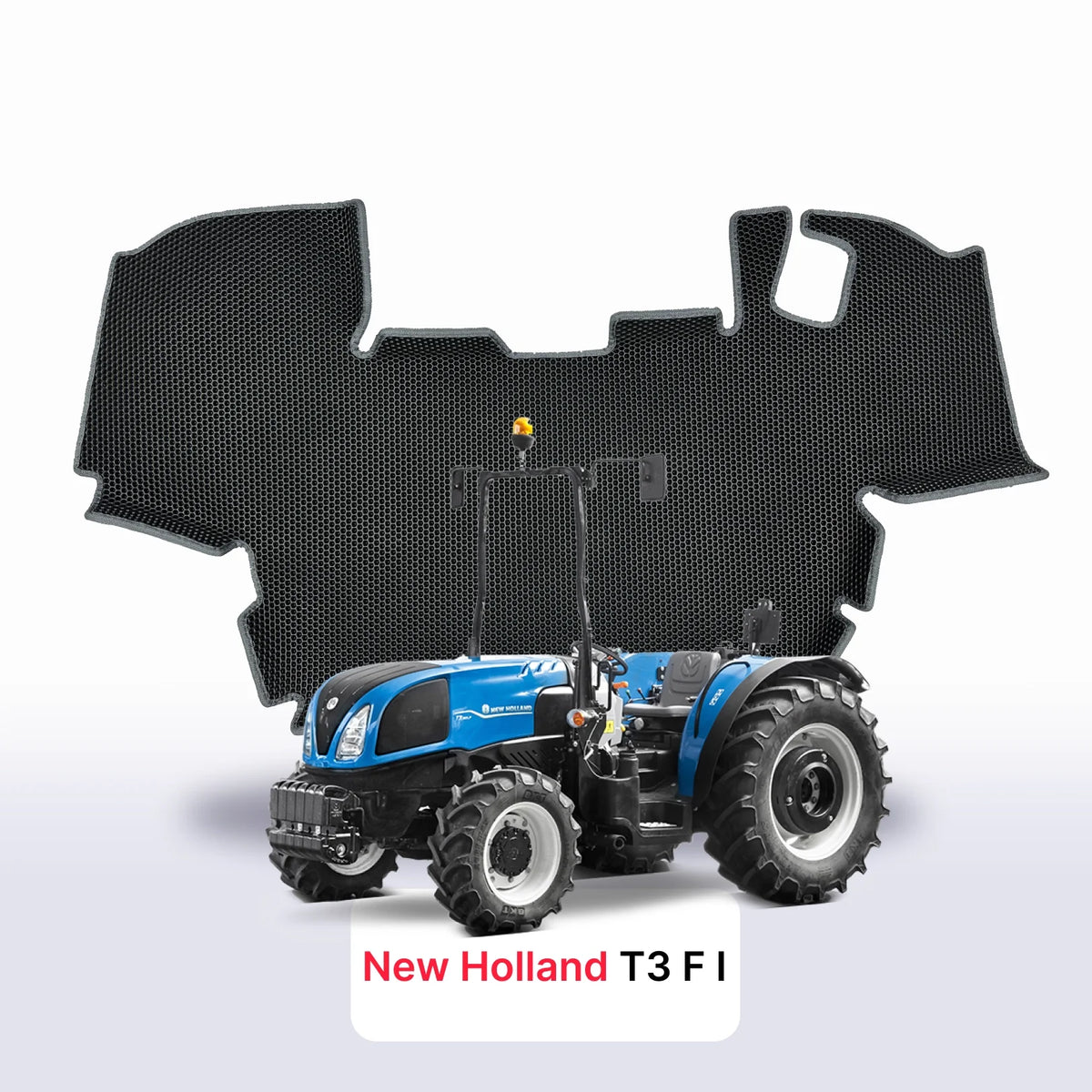 Tappetini 3D EVA per New Holland T3 F 1 gen 2014-2027 anni TRATTORE