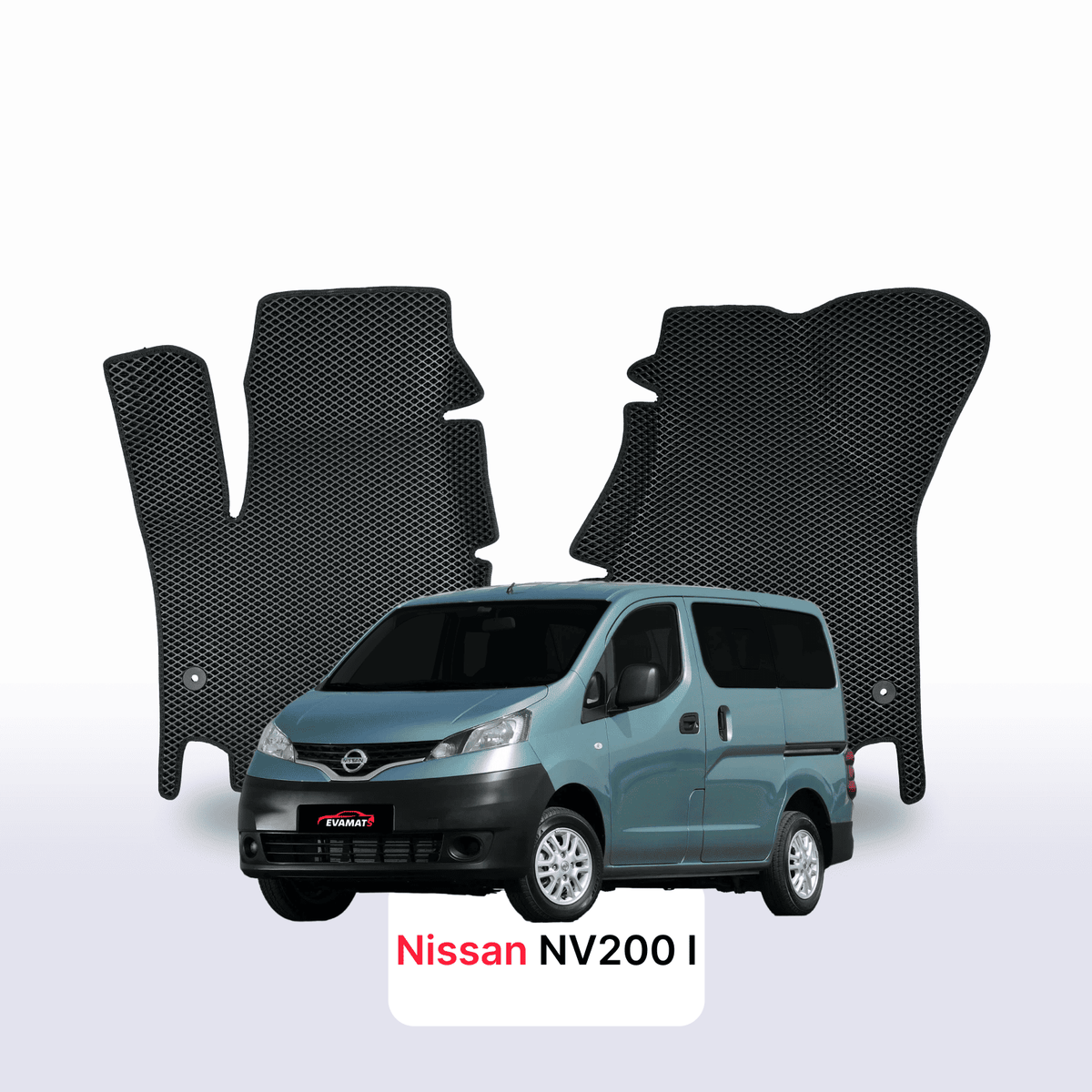 Tappetini 3D EVA per Nissan NV200 I gen 2009-2023 anni MONOVOLUME