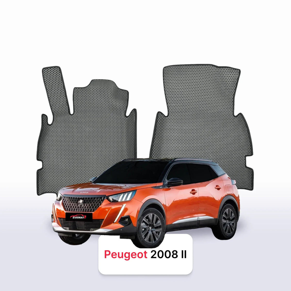 Tappetini 3D EVA per Peugeot 2008(MT) 2 gen 2019-2028 anni SUV