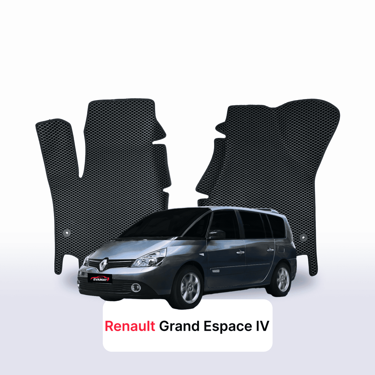 Tappetini 3D EVA per Renault Espace Grand 4 gen 2002-2014 anni MONOVOLUME