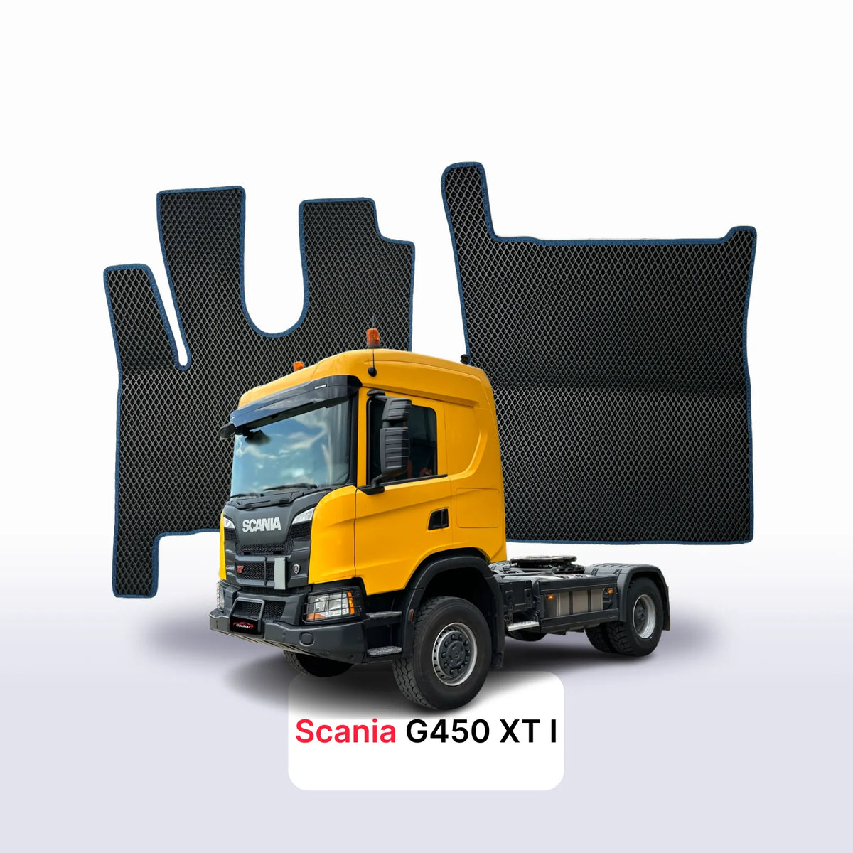 Tappetini 3D EVA per Scania G450 XT 1 gen 2016-2027 anni CAMION