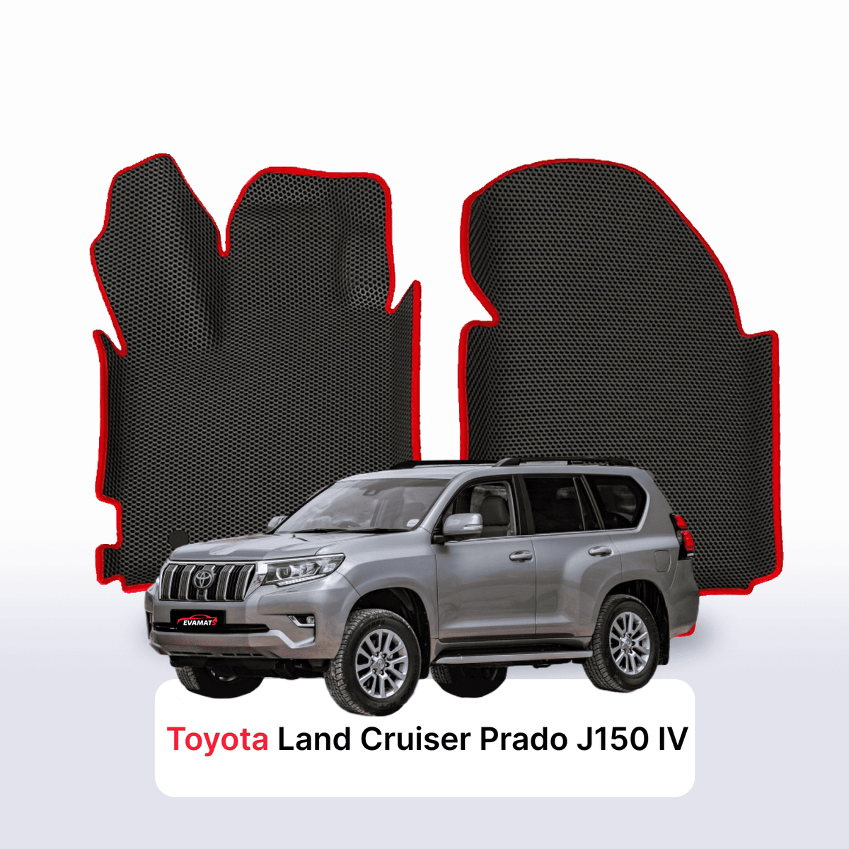 Tappetini 3D EVA per Toyota Land Cruiser Prado J150 4 gen 2009-2026 anni SUV 5 porte