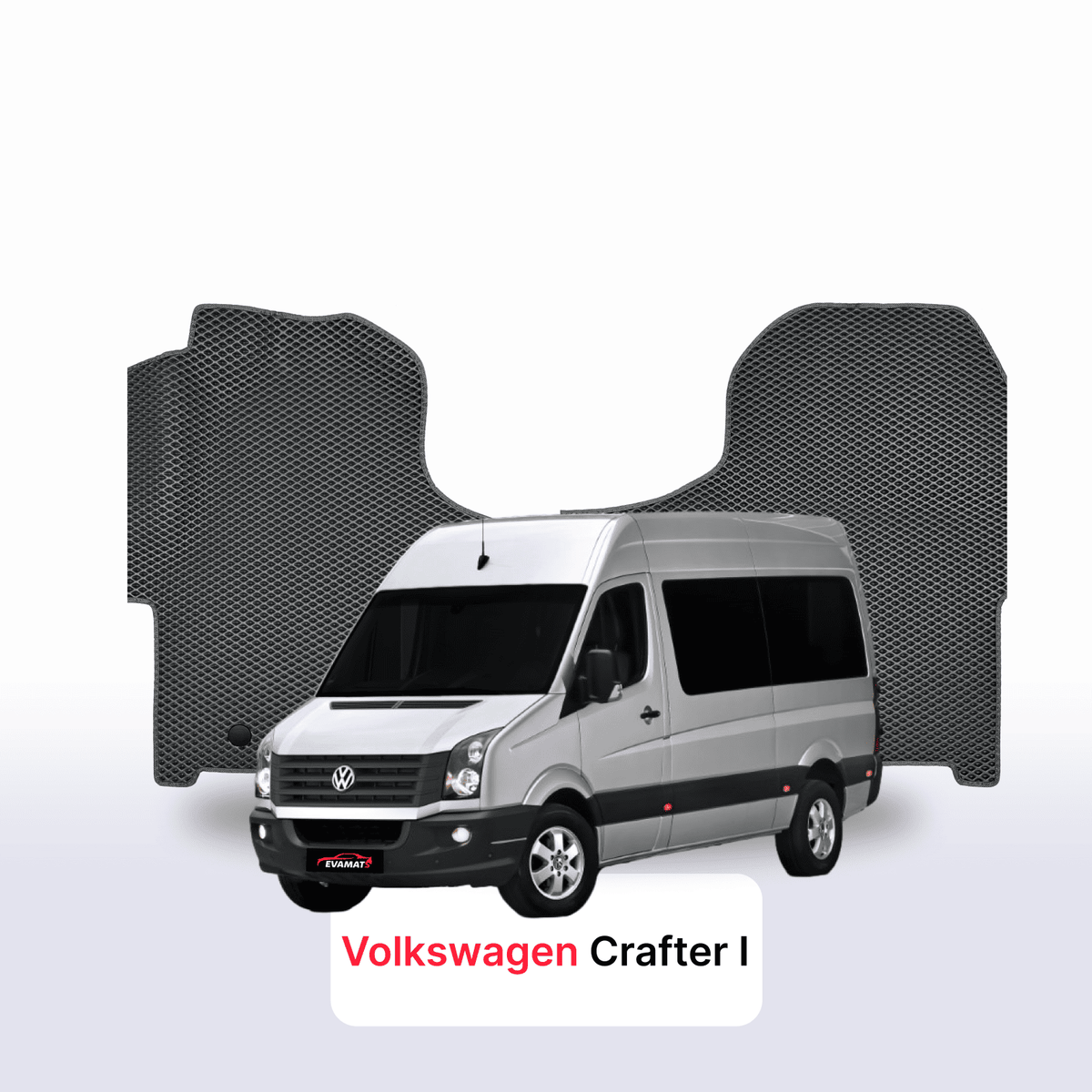 Tappetini 3D EVA per Volkswagen Crafter 2006-2016 anni MINIBUS