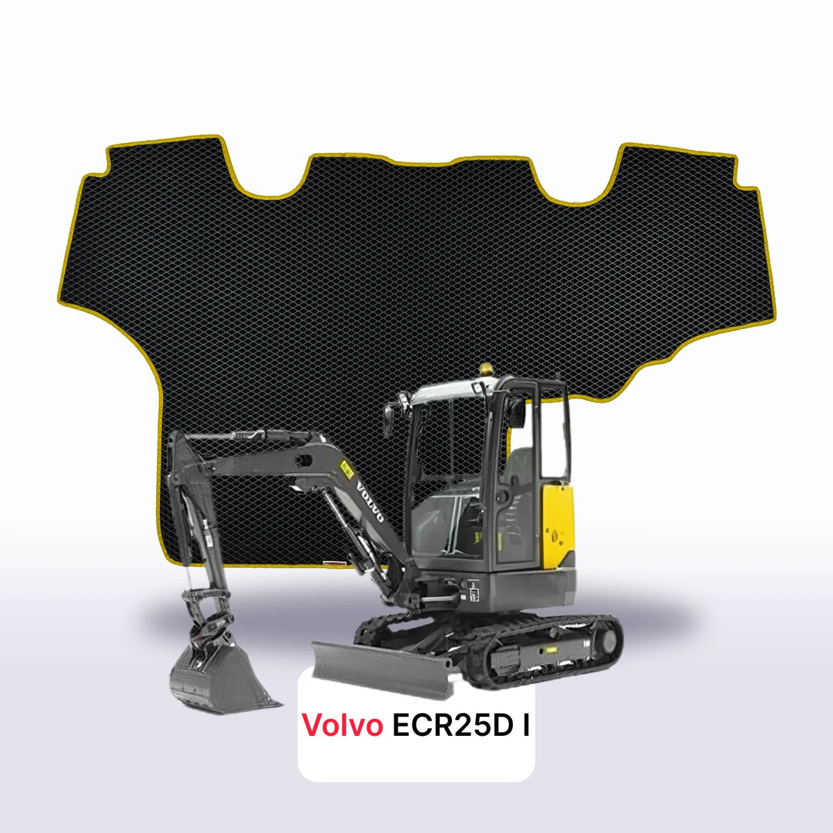 Tappetini 3D EVA per Volvo ECR25D 1 gen 2014-2024 anni ESCAVATORE