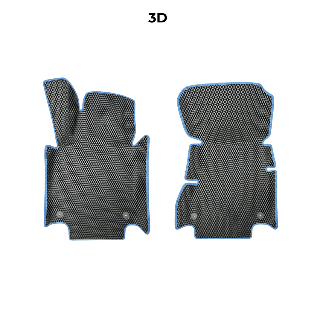 Tappetini 3D EVA per Toyota Fortuner 2 gen 2015-2028 anni SUV