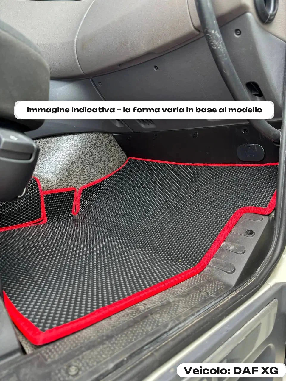 Immagine indicativa – la forma varia in base al modello — Veicolo: DAF XG