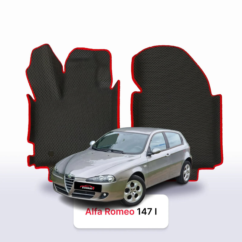 Tappetini 3D EVA per Alfa Romeo 147 1 gen 2000-2010 anni HATCHBACK 5 porte