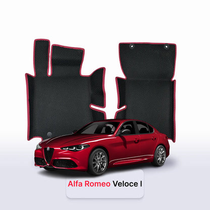 Tappetini 3D EVA per Alfa Romeo Veloce 1 gen 2015-2023 anni BERLINA