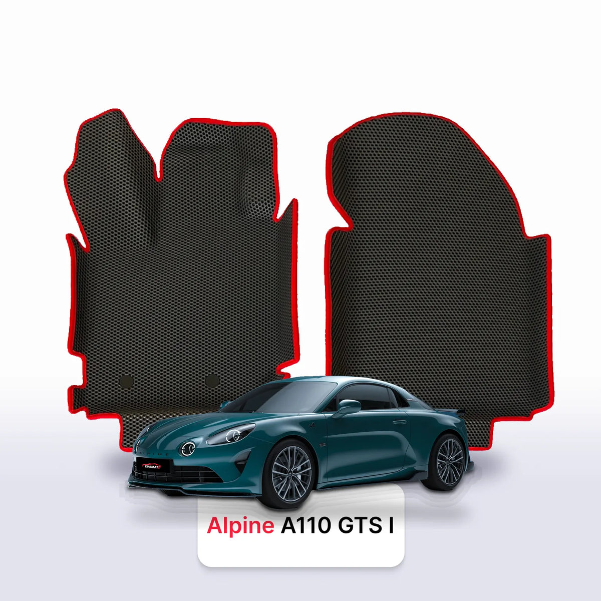 Tappetini 3D EVA per Alpine A110 GTS 1 gen 2017-2026 anni COUPÉ