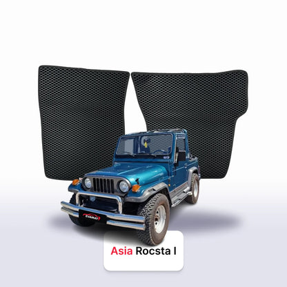 Tappetini 3D EVA per Asia Rocsta 1 gen 1985-1997 anni SUV