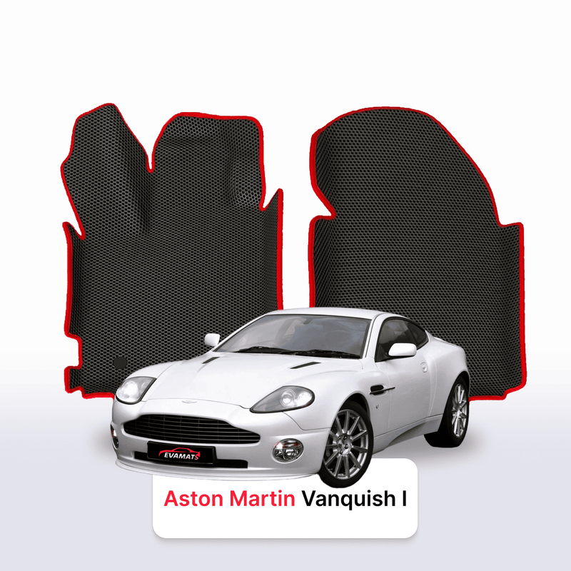 Tappetini 3D EVA per Aston Martin Vanquish 1 gen 2001-2007 anni COUPÉ S