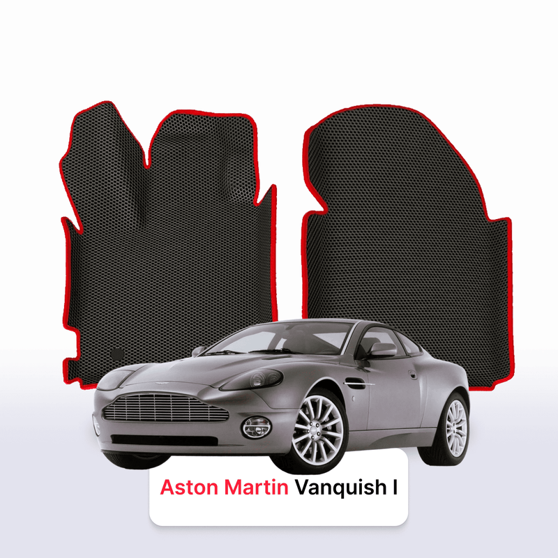 Tappetini 3D EVA per Aston Martin Vanquish 1 gen 2001-2007 anni COUPÉ