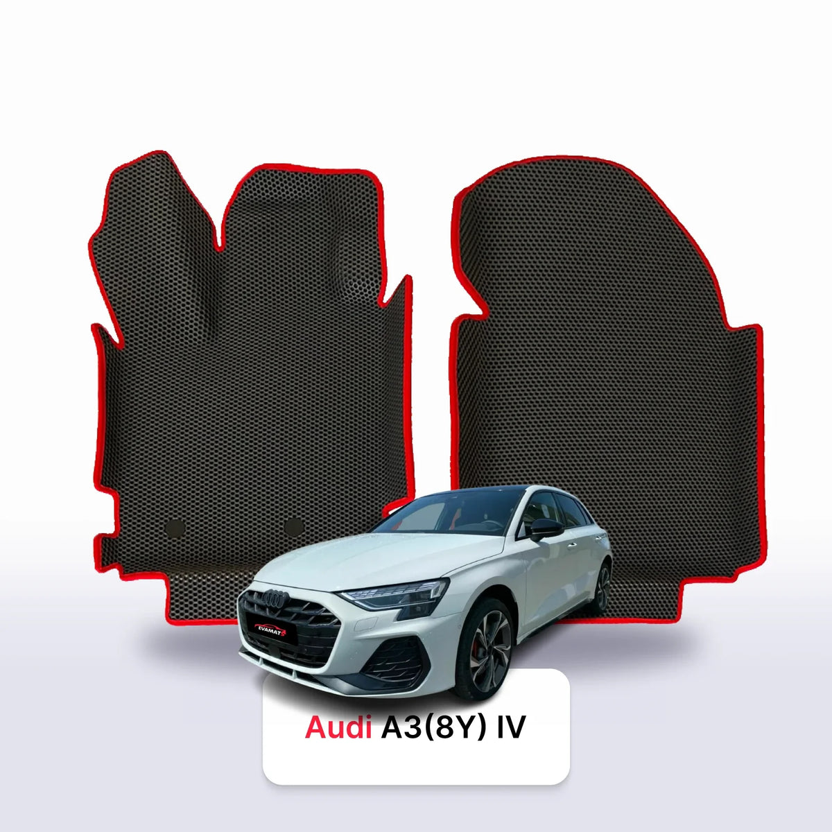 Tappetini 3D EVA per Audi A3(8Y) restyling 4 gen 2024-2027 anni