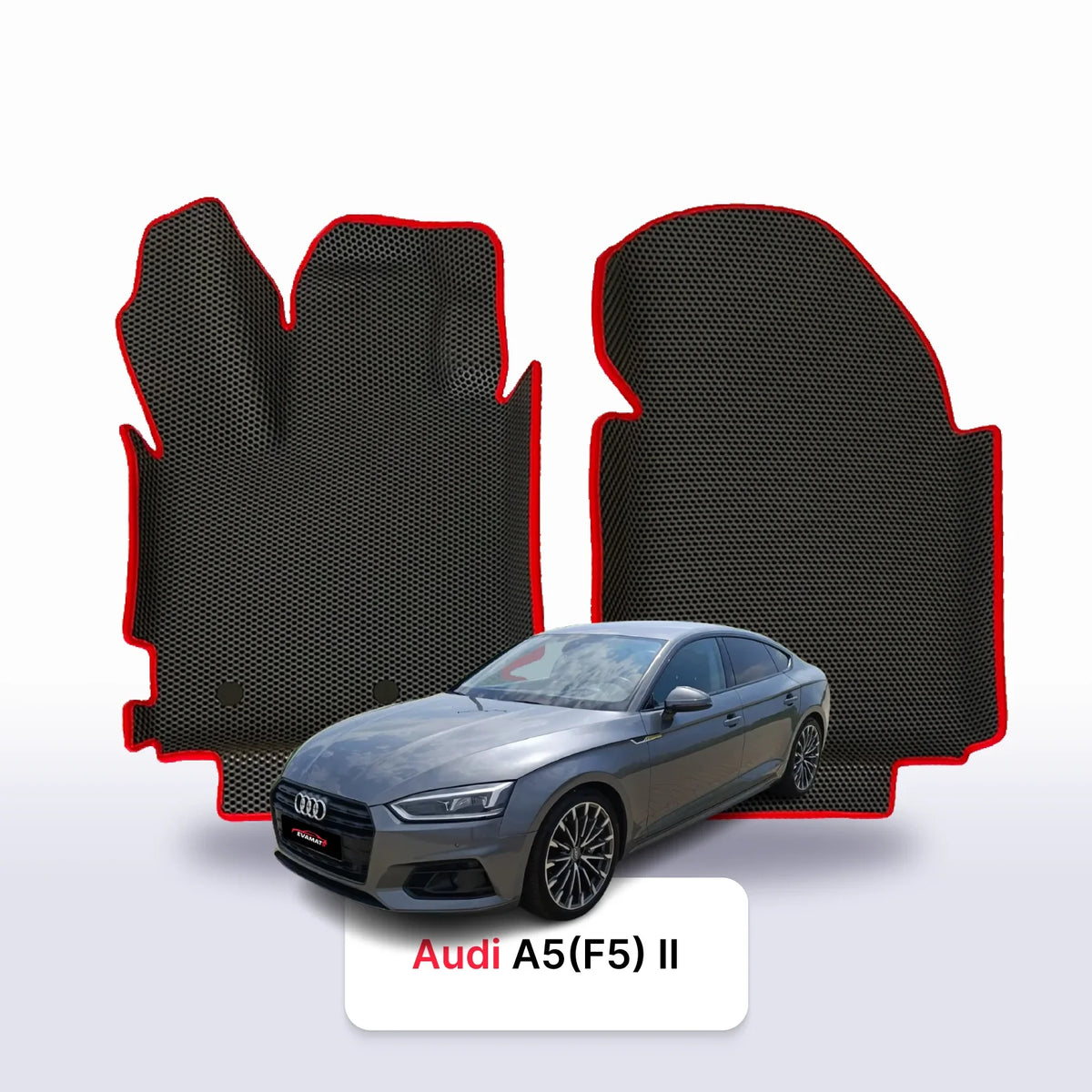 Tappetini 3D EVA per Audi A5(F5) pre-restyling 2 gen 2016-2019 anni