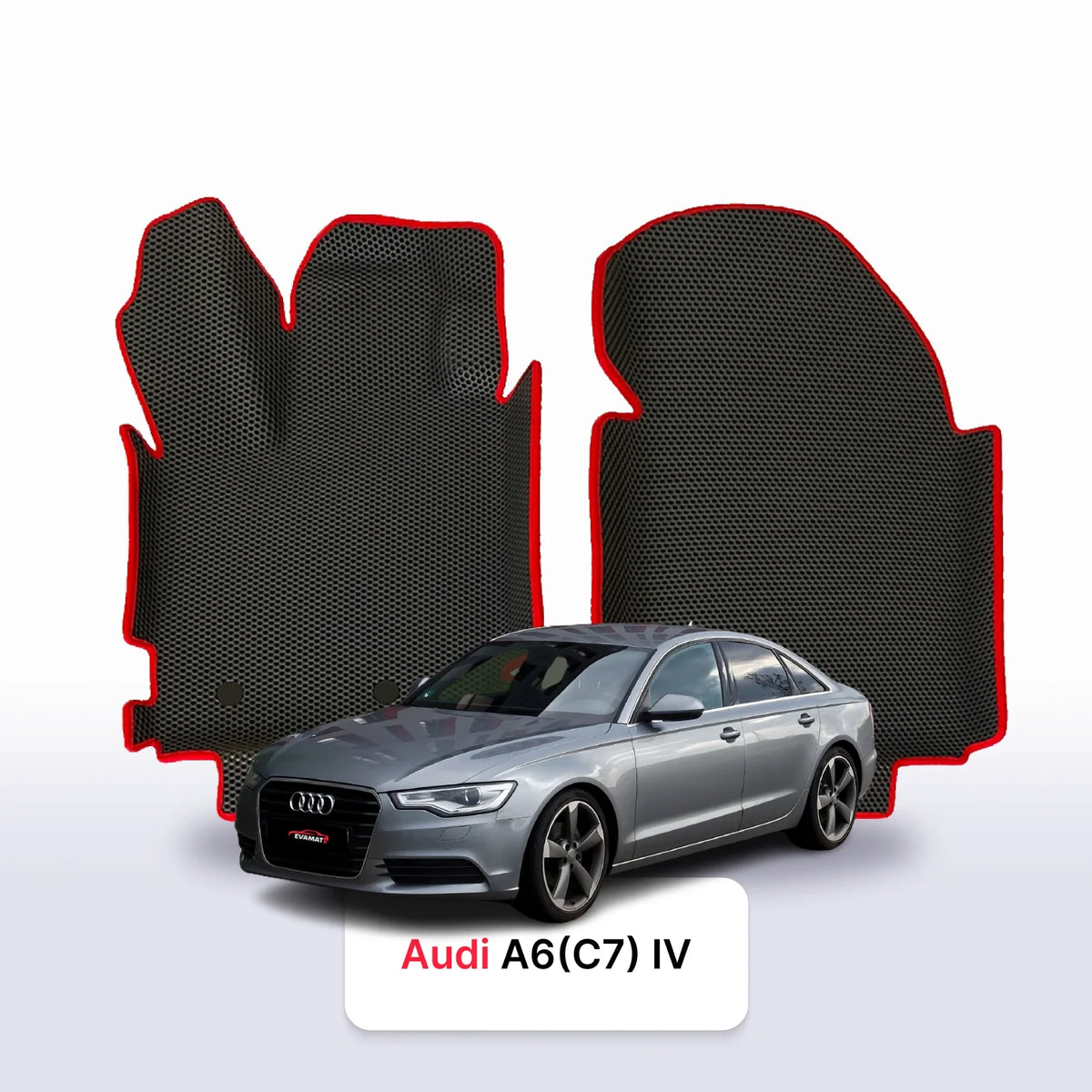 Tappetini 3D EVA per Audi A6(C7) pre-restyling 4 gen 2011-2014 anni