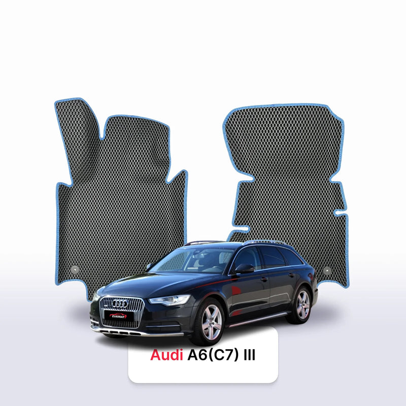 Tappetini 3D EVA per Audi A6 Allroad(C7) pre-restyling 3 gen 2012-2014 anni STATION WAGON