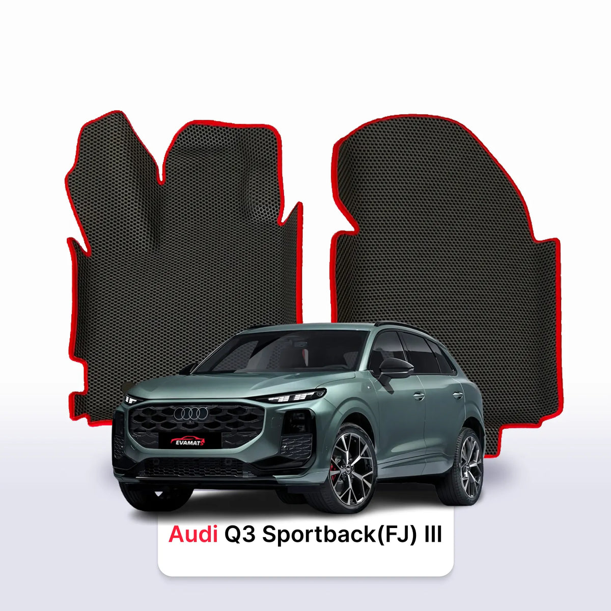 Tappetini 3D EVA per Audi Q3 Sportback(FJ) 3 gen 2025-2029 anni SUV