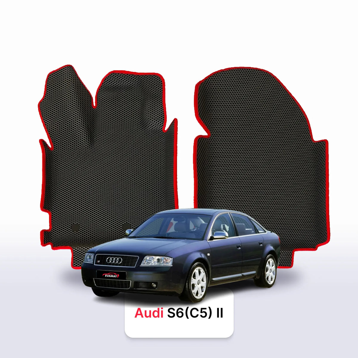 Tappetini 3D EVA per Audi S6(C5) 2 gen 1997-2005 anni