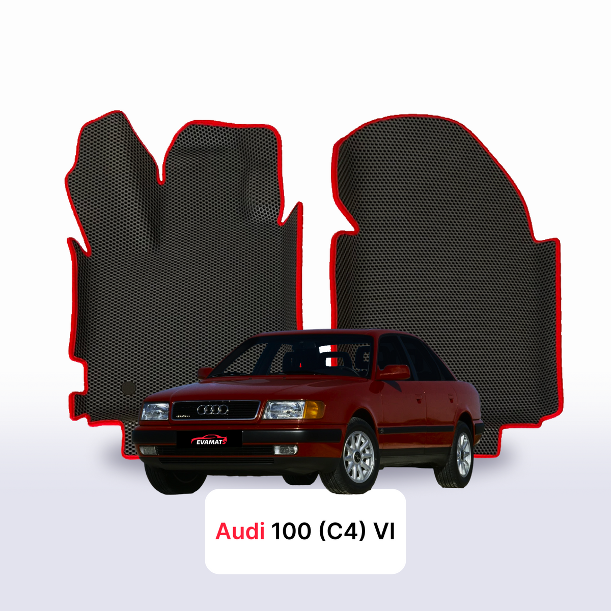 Tappetini 3D EVA per Audi 100(C4) 4 gen 1990-1994 anni