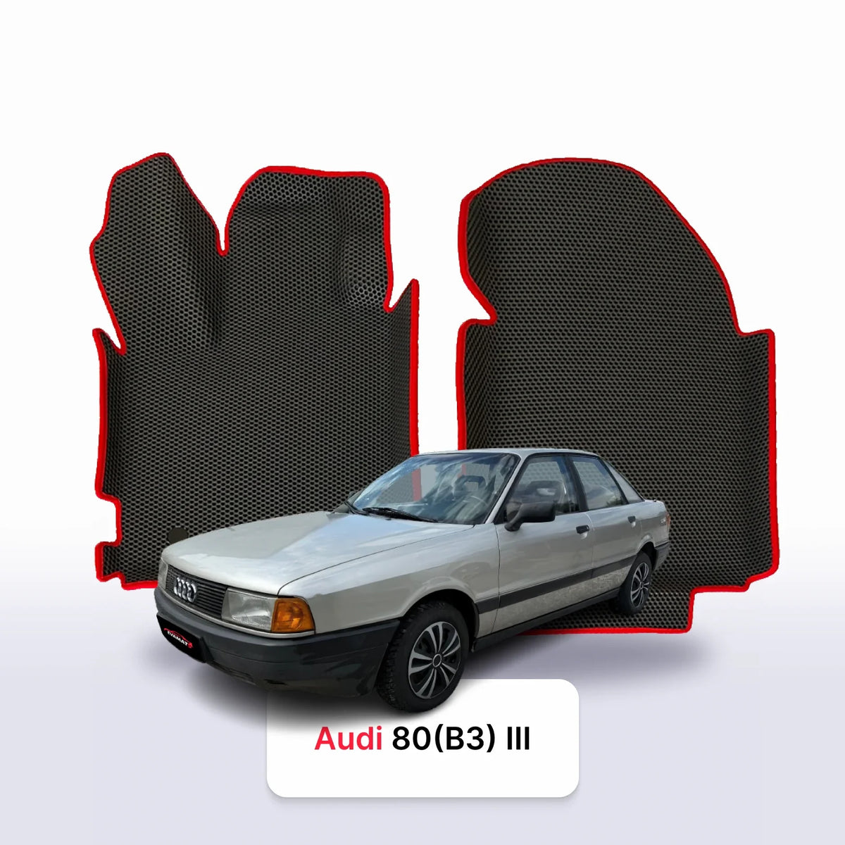 Tappetini 3D EVA per Audi 80(B3) 3 gen 1986-1991 anni BERLINA