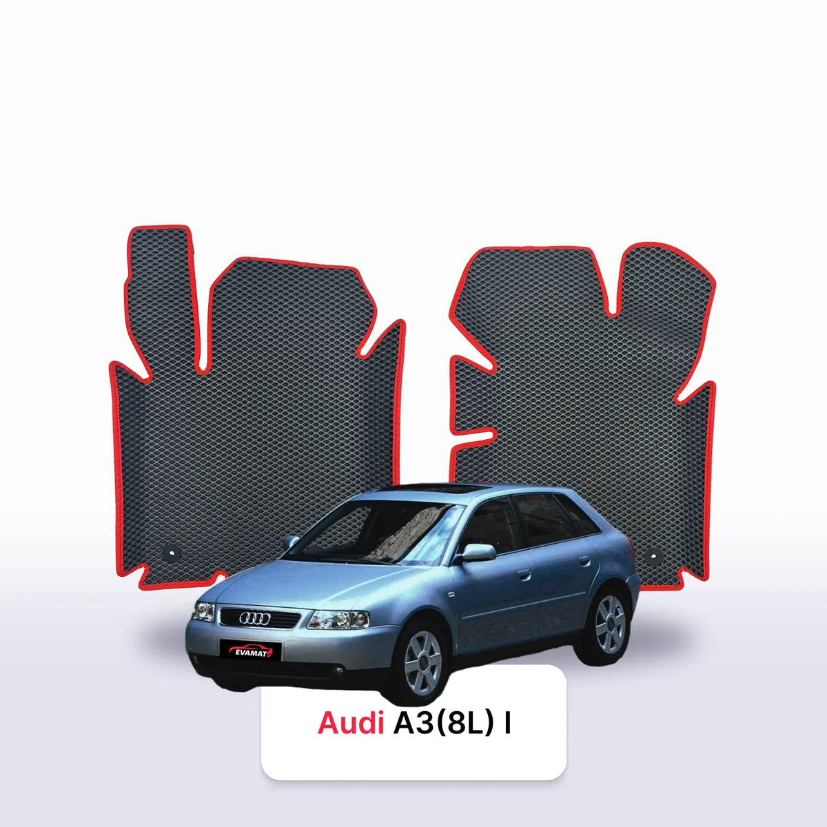 Tappetini 3D EVA per Audi A3(8L) restyling 1 gen 2000-2003 anni