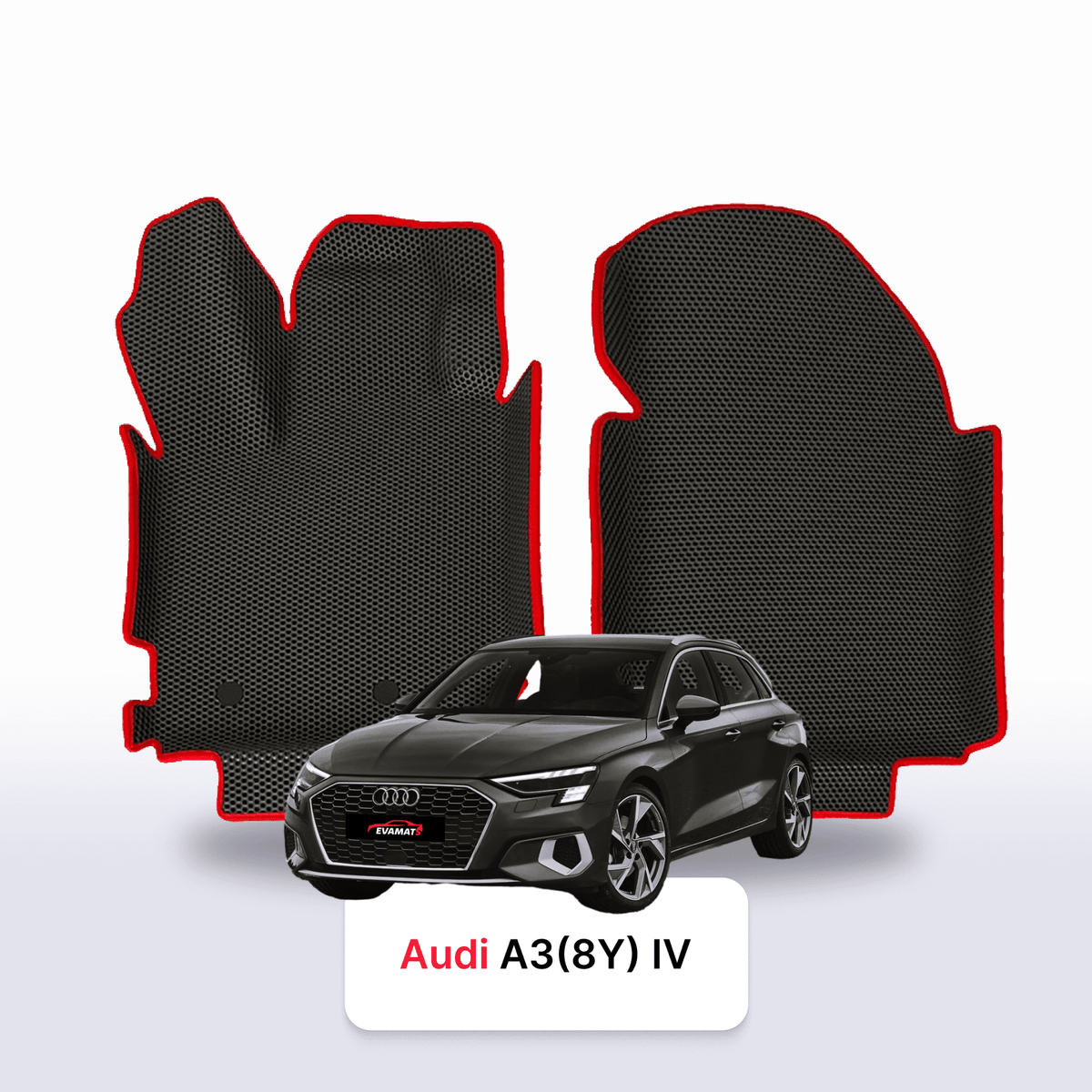 Tappetini 3D EVA per Audi A3(8Y) pre-restyling 4 gen 2020-2024 anni