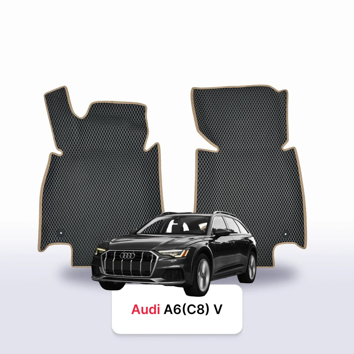 Tappetini 3D EVA per Audi A6 Allroad(C8) pre-restyling 5 gen 2019-2023 anni STATION WAGON