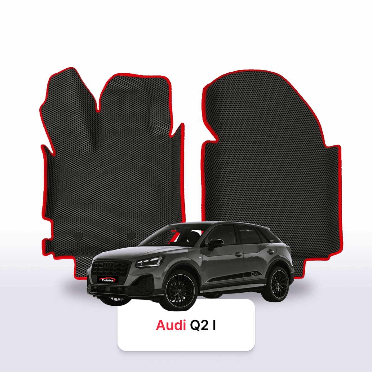 Tappetini 3D EVA per Audi Q2 restyling 1 gen 2020-2026 anni SUV