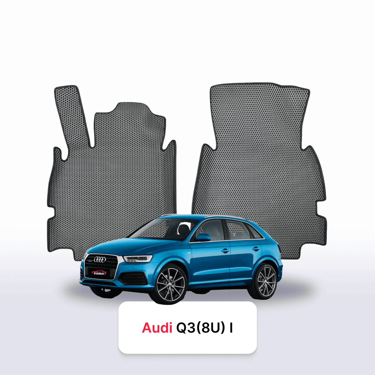 Tappetini 3D EVA per Audi Q3(8U) restyling 1 gen 2014-2018 anni SUV