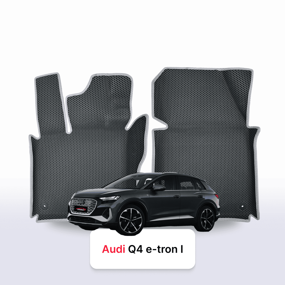 Tappetini 3D EVA per Audi Q4 E-tron 1 gen 2021-2028 anni SUV ELETTRICO