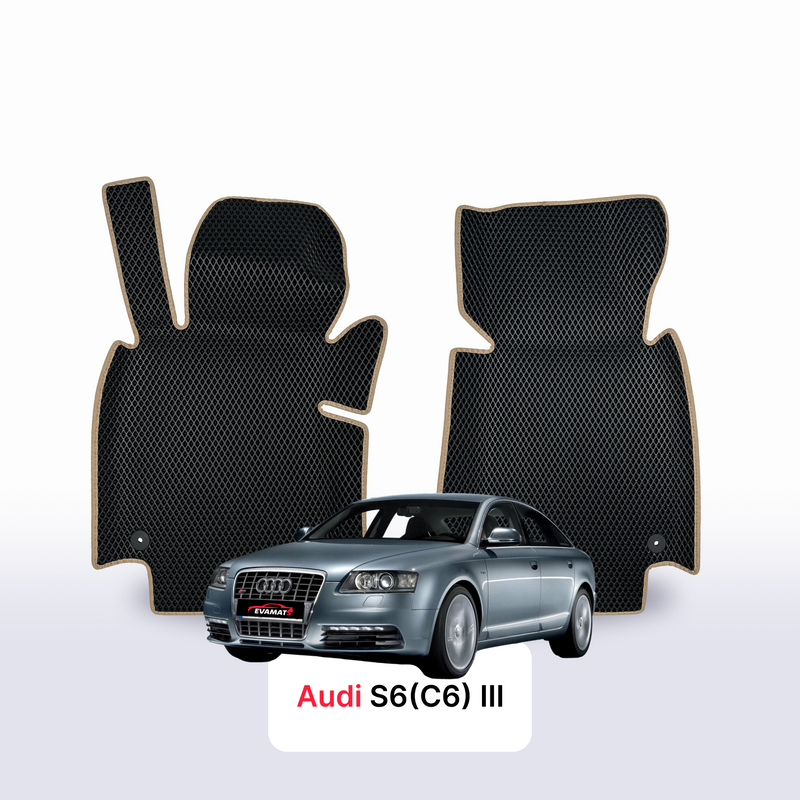 Tappetini 3D EVA per Audi S6(C6) 3 gen 2005-2011 anni
