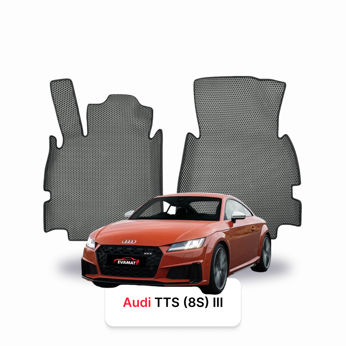 Tappetini 3D EVA per Audi TTS (8S) 3 gen 2014-2023 anni