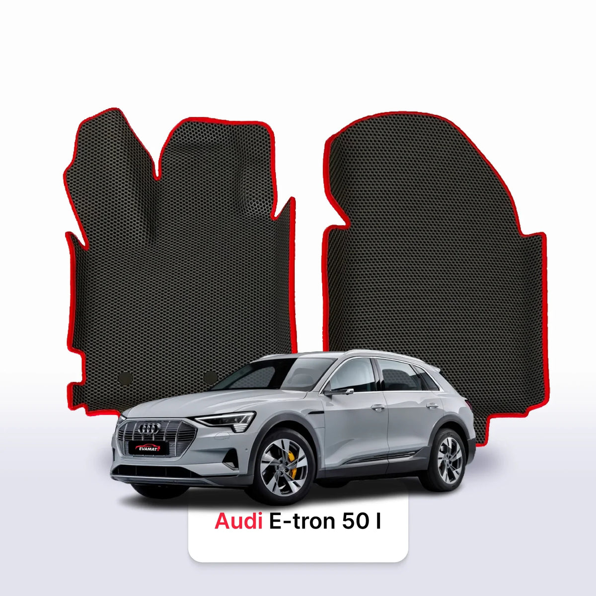 Tappetini 3D EVA per Audi e-tron 50 1 gen 2018-2022 anni SUV ELETTRICO