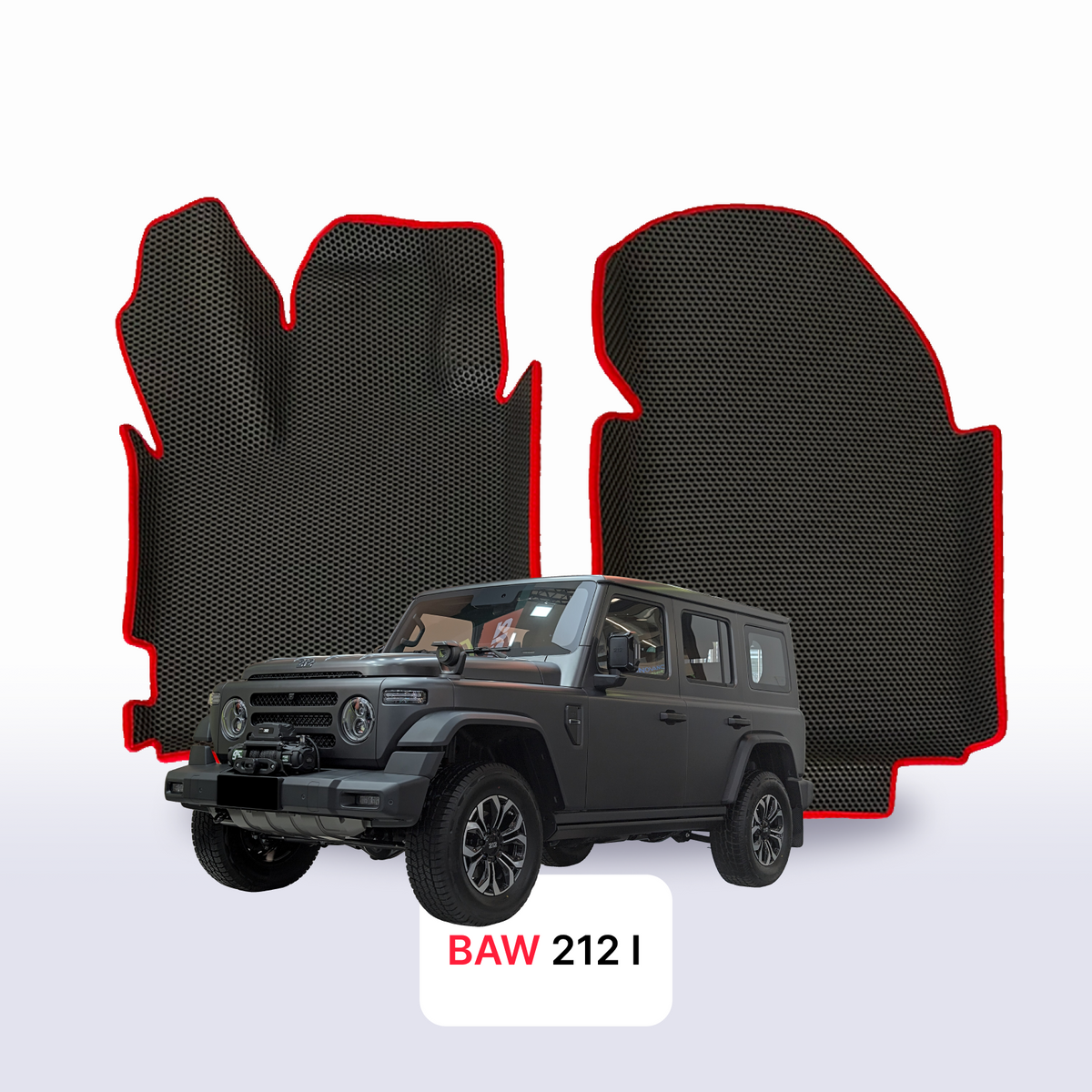 Tappetini 3D EVA per BAW 212 1 gen 2024-2028 anni SUV 5 porte