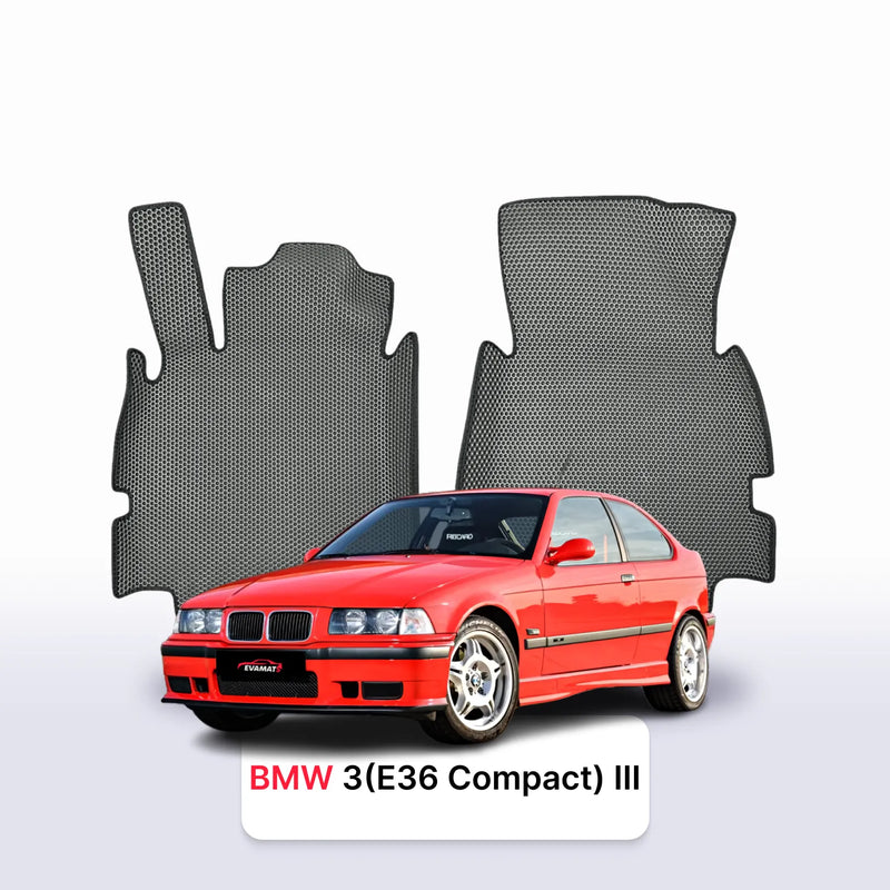 Tappetini 3D EVA per BMW 3(E36 Compact) 3 gen 1993-2000 anni HATCHBACK 3 porte