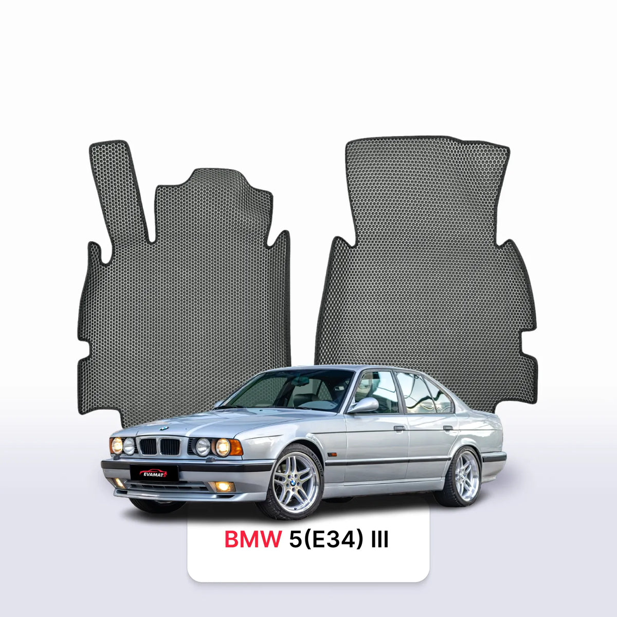 Tappetini 3D EVA per BMW 5 (E34) 3 gen 1987-1996 anni BERLINA